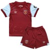 Original Trikotsatz West Ham United Heimtrikot 2023-24 Für Kinder